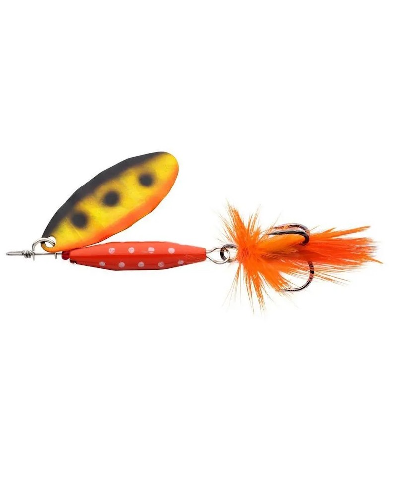 Obrotówka Abu Garcia Reflex Red LF Orange Copper Holo 18g