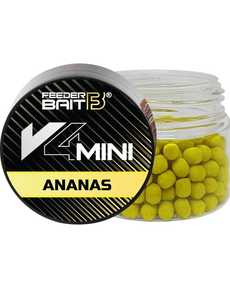 Przynęta Method Feeder Bait V4 Mini Wafters 4mm Ananas