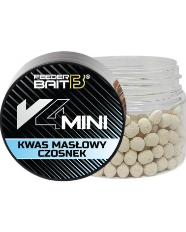 Przynęta Method Feeder Bait V4 Mini Wafters 4mm Kwas Masłowy Czosnek
