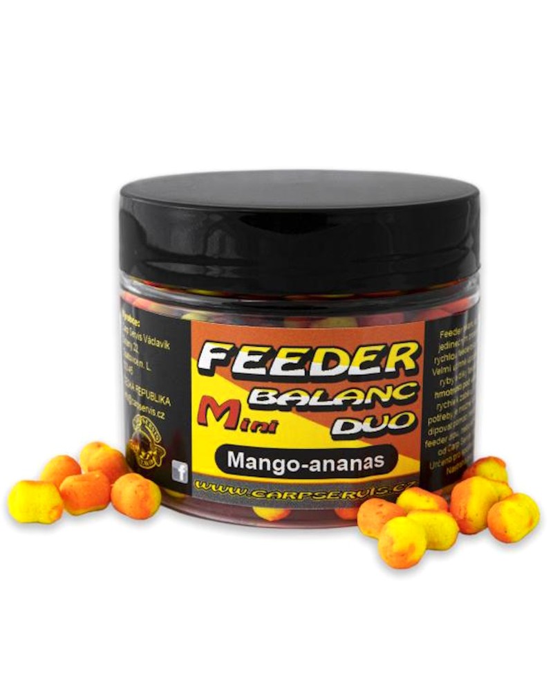 Dumbells Carp Servis Vaclavik Feeder Balanc Duo Mini Mango Ananas 6x8mm 45g