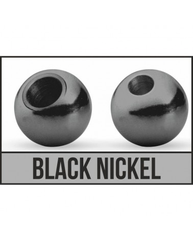 Główka Wolframowa Do Nimf I Microjigów Traper Tungsten Bead Micro Black Nickel