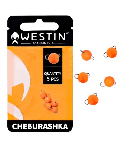 Główka Jigowa Westin Cheburashka UV Orange 5szt.