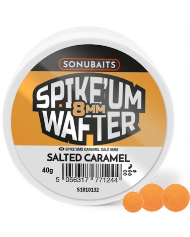 Przynęta Sonubaits Boilies Spike'Um Wafters Salted Caramel