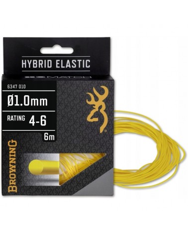 Amortyzator Guma Do Tyczki Browning Hybrid Elastic 1.0mm 6m Żółty