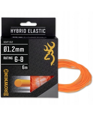 Amortyzator Guma Do Tyczki Browning Hybrid Elastic 1.2mm 6m Żółty