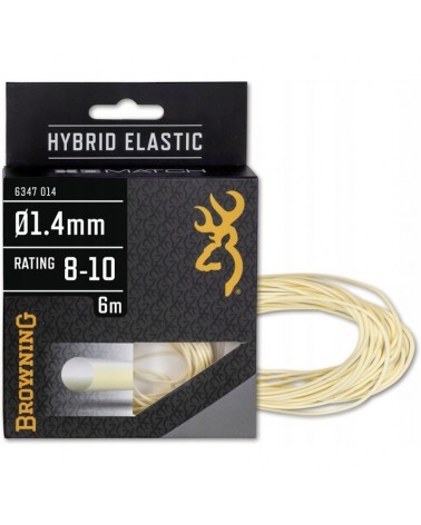 Amortyzator Guma Do Tyczki Browning Hybrid Elastic 1.4mm 6m Biały