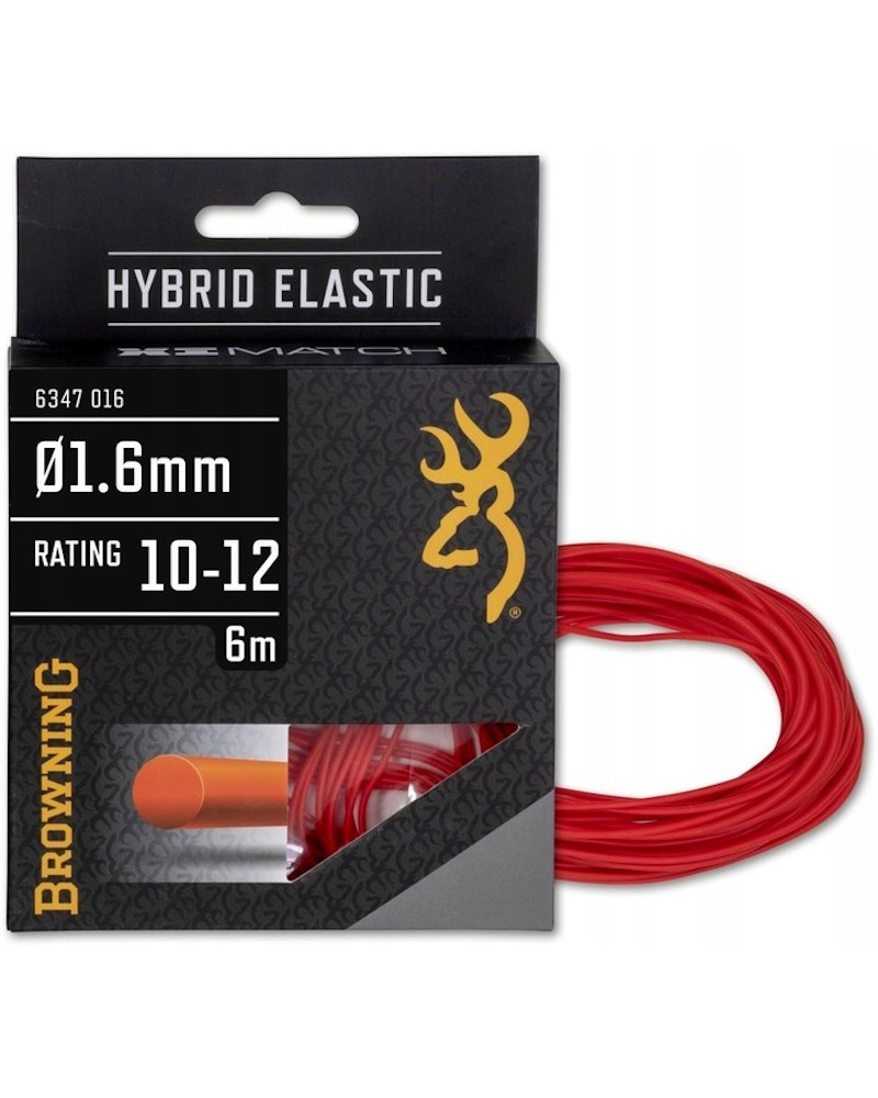 Amortyzator Guma Do Tyczki Browning Hybrid Elastic 1.6mm 6m Czerwony