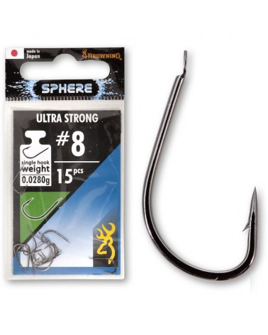 Haczyki Browning Sphere Feeder Ultra Strong roz. 8 Black Nickel 15szt.