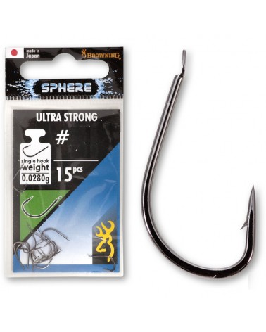 Haczyki Browning Sphere Feeder Ultra Strong roz. 10 Black Nickel 15szt.