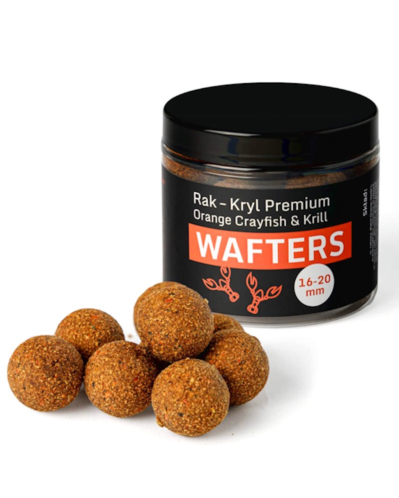 Kulki Haczykowe Carp Target Wafters Rak Kryll Crayfish Krill 16-20mm 200ml