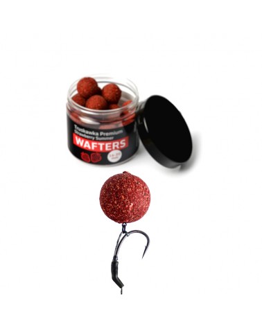 Kulki Haczykowe Carp Target Wafters Truskawka Starwberry 16-20mm 200ml