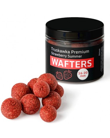 Kulki Haczykowe Carp Target Wafters Truskawka Starwberry 16-20mm 200ml