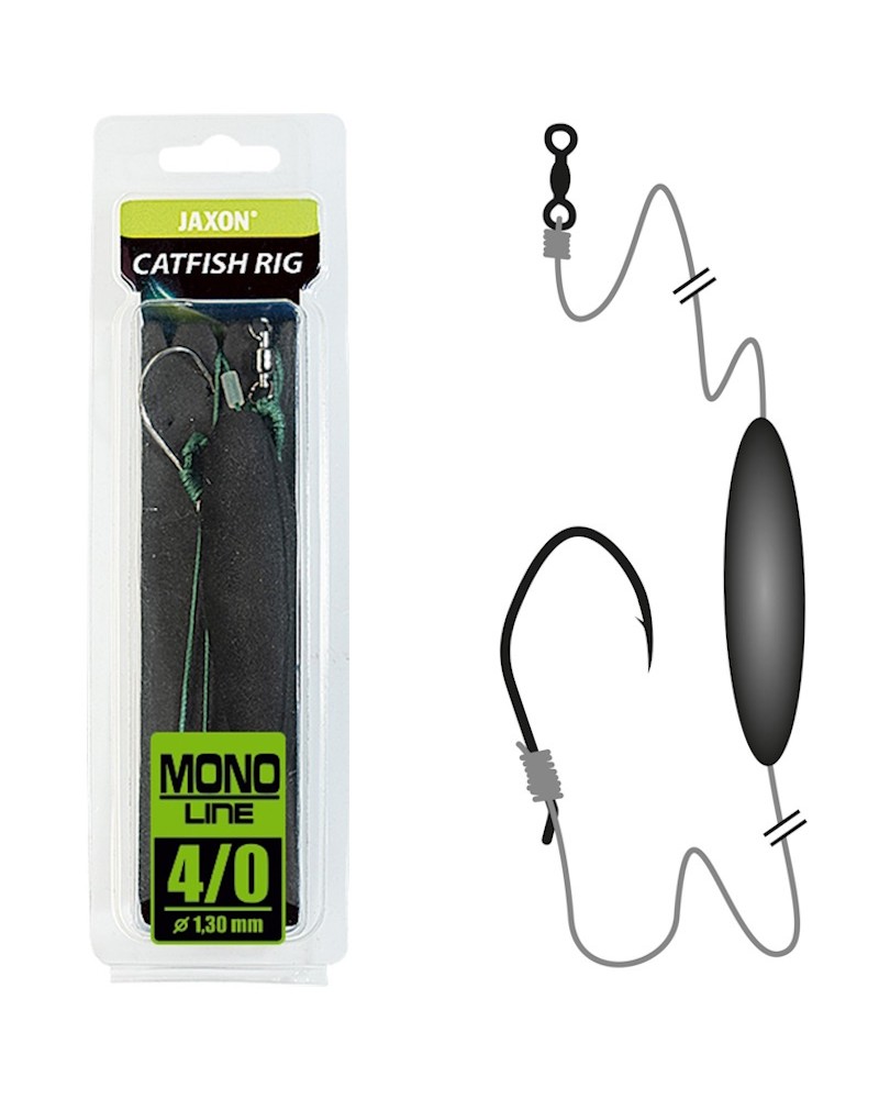 Zestaw Przypon Sumowy Jaxon Catfish Rig PDK Mono Line 1.30mm