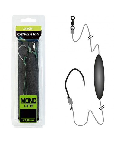 Zestaw Przypon Sumowy Jaxon Catfish Rig PDK Mono Line 1.30mm