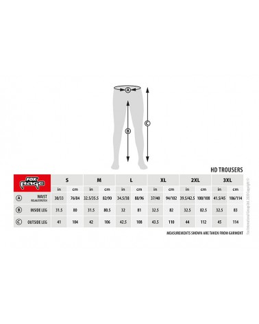 Spodnie Fox Rage HD Trouser S