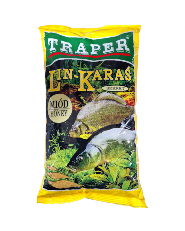 Zanęta Traper Sekret Lin-Karaś Miód Tench Carassio Honey 1kg