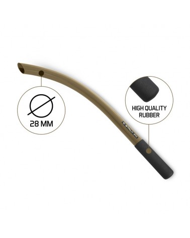Kobra Rura Wyrzutowa Do Kulek Proteinowych Delphin Stalx 24mm 55cm