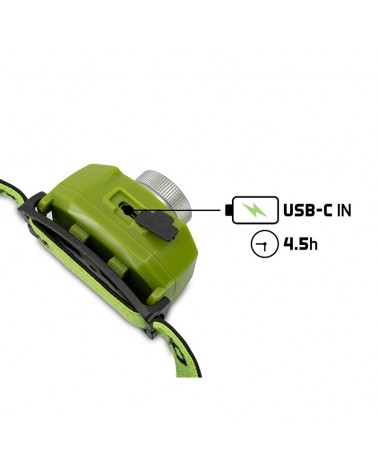 Latarka Czołówka Delphin OXUS Zoom LED Z Czujnikiem Ruchu 300lm USB-C
