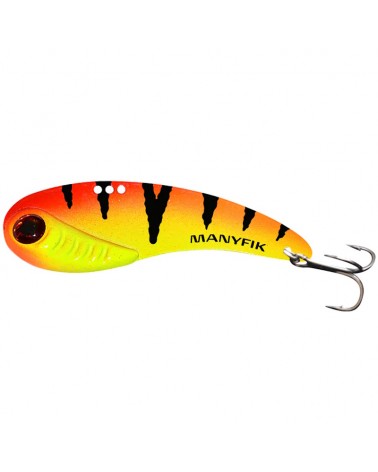 Cykada Manyfik CM06 55mm 9g Okoń Fluo UV Orange Tiger