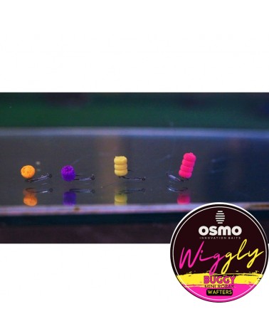 Przynęta Osmo Method Feeder Buggy Mini Robak Wiggly Dual 12/6mm 25ml