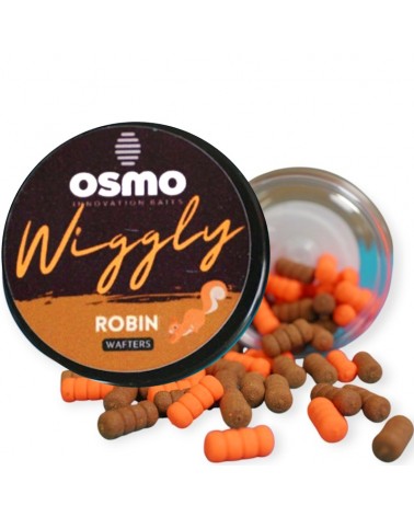 Przynęta Osmo Method Feede Mini Robak Wiggly Robin Red Dual 12/6mm 25ml
