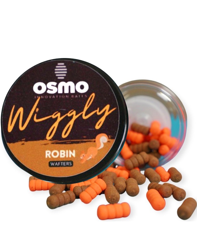 Przynęta Osmo Method Feede Mini Robak Wiggly Robin Red Dual 12/6mm 25ml