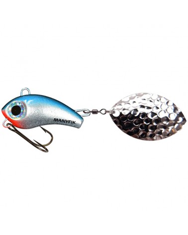 Wirujący Ogonek Manyfik BuBu 27mm 10g Niebieski Blue Pearl