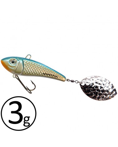 Wirujący Ogonek Manyfik Jerry 26mm 3g Niebieski Blue Pearl