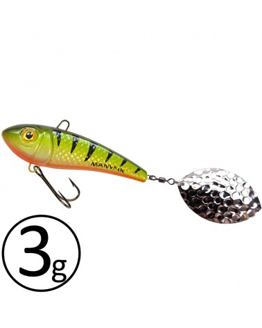 Wirujący Ogonek Manyfik Jerry 26mm 3g Okoń Natural Perch