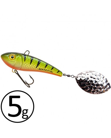 Wirujący Ogonek Manyfik Jerry 30mm 5g Okoń Natural Perch