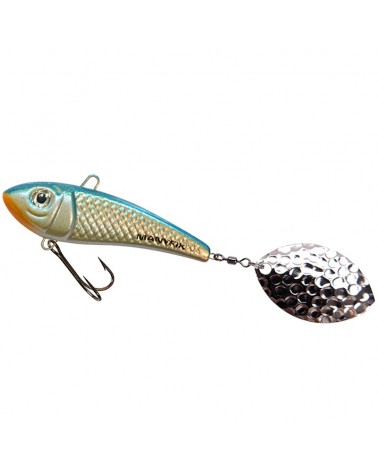 Wirujący Ogonek Manyfik Jerry 30mm 5g Niebieski Blue Pearl