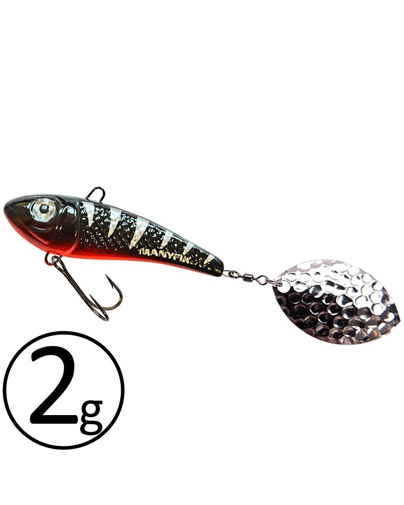 Wirujący Ogonek Manyfik Jerry 21mm 2g Czarny Black