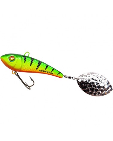 Wirujący Ogonek Manyfik Jerry 21mm 2g Tygrys UV Firetiger