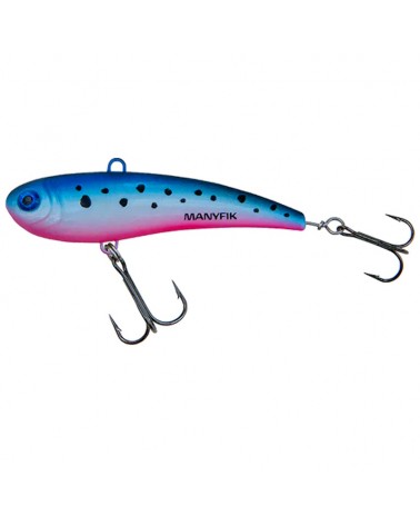 Wobler Cykada Manyfik PowerVib 55mm 9g Niebieska Perła Blue Pearl