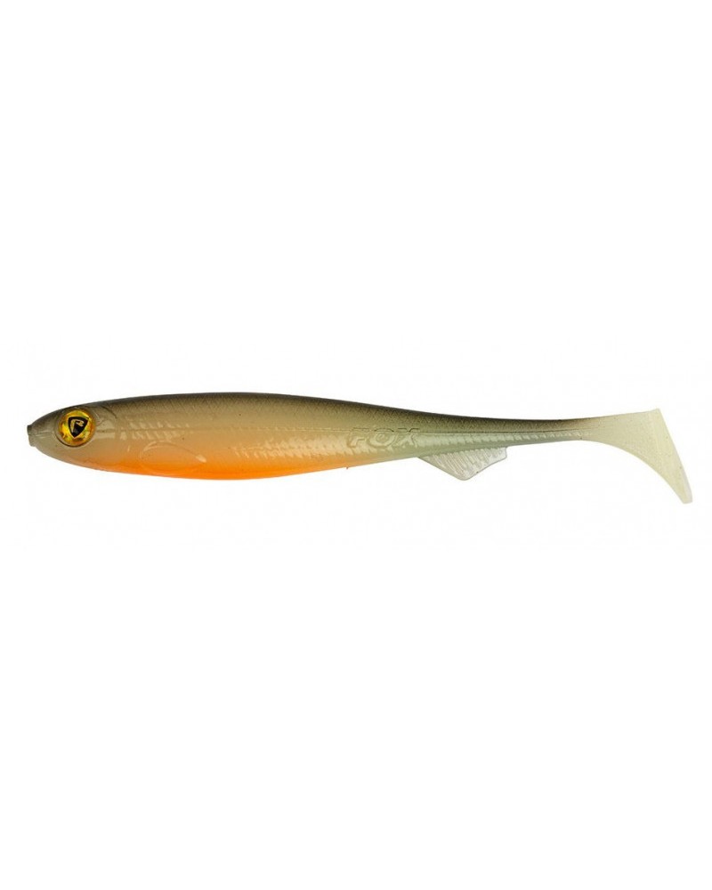 Guma Fox Rage Slick Shad 7cm UV Hot Olive