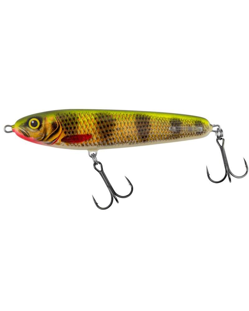Wobler Salmo Sweeper 12cm 34g Holographic Perch 0.5m Sinking Tonący