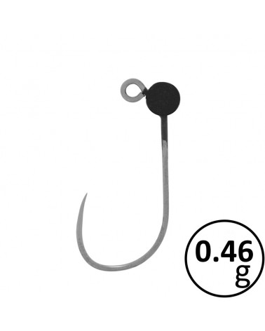 Główka Jigowa Wolframowa Mikado M-Craft Nr 6 0.46g 3.5mm Czarna 3szt.