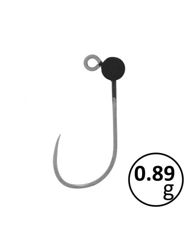 Główka Jigowa Wolframowa Mikado M-Craft Nr 6 0.89g 4.5mm Czarna 3szt.