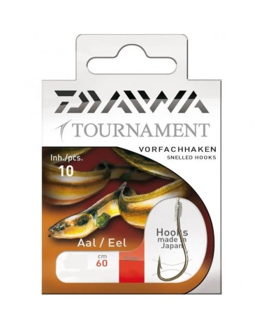 Haczyki Z Przyponem Daiwa Tournament Eel Węgorz 10szt.