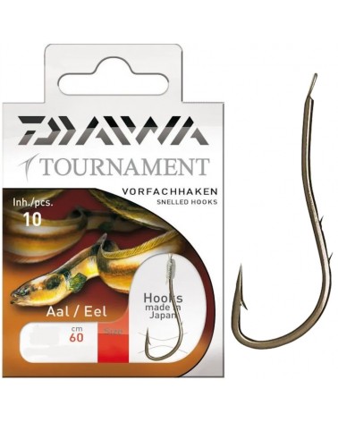 Haczyki Z Przyponem Daiwa Tournament Eel Węgorz 10szt.