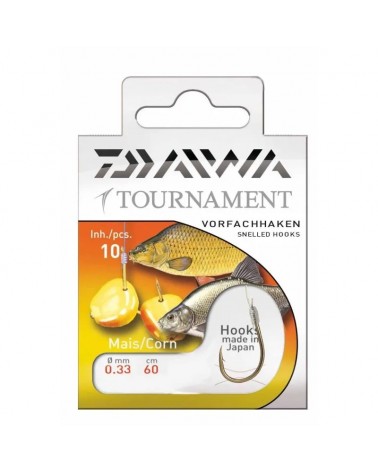 Haczyki Z Przyponem Daiwa Tournament Corn Kukurydza 10szt.