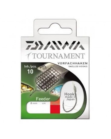 Haczyki Z Przyponem Daiwa Tournament Feeder Koszyk 70cm 10szt.