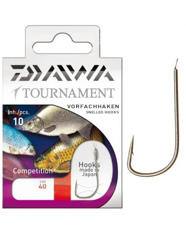 Haczyki Z Przyponem Daiwa Tournament Match Competition 40cm 10szt.