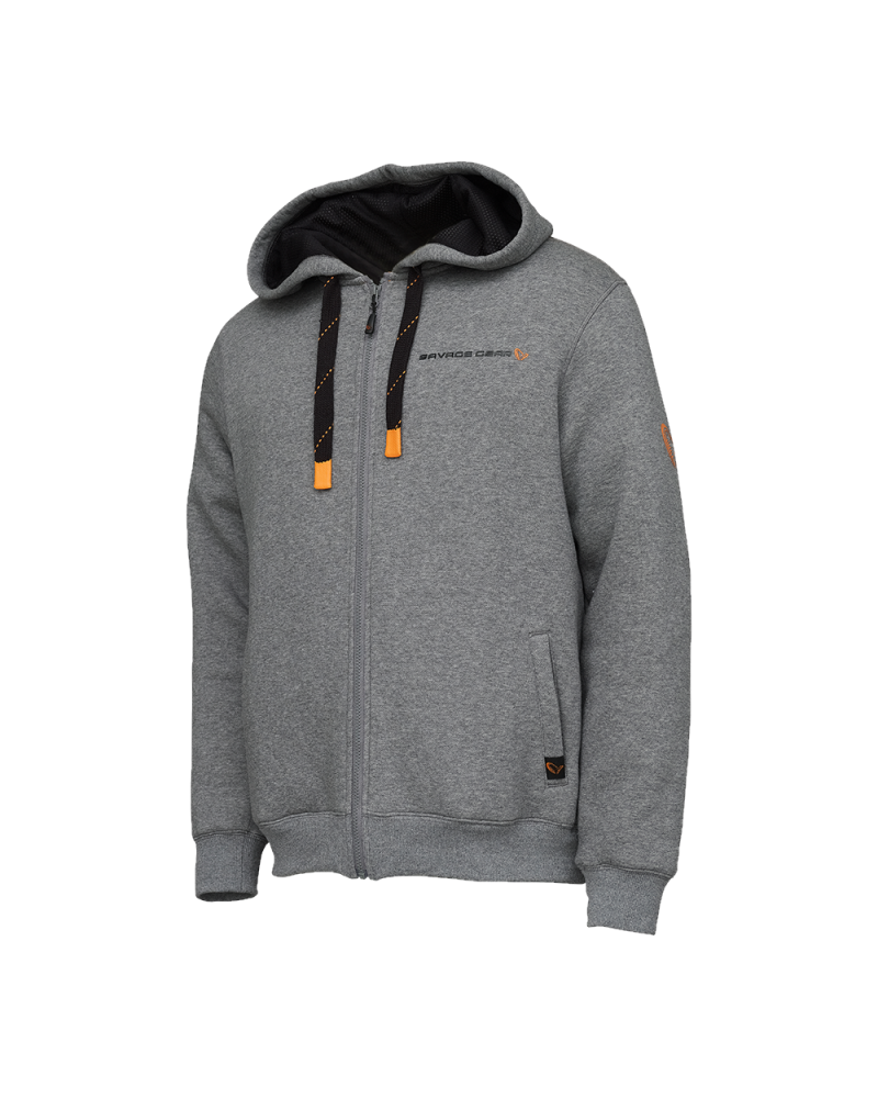 Bluza Savage Gear Classic Zip Hoodie S Grey Melange