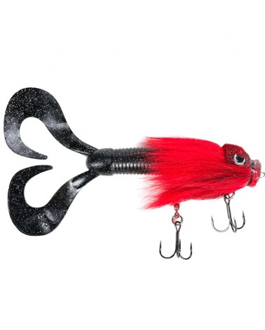 Przynęta Spinningowa Strike Pro Miuras Mouse Big Sinking 23cm 95g 002 Black Red
