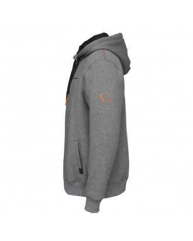 Bluza Savage Gear Classic Zip Hoodie XXL Grey Melange