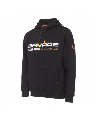 Bluza Savage Gear Cosmo Hoodie XXL Black Ink