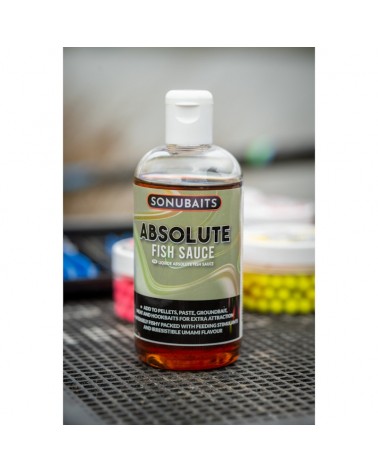 Booster Atraktor Sonubaits Absolute Liquid Flavour Fish Sauce 200ml