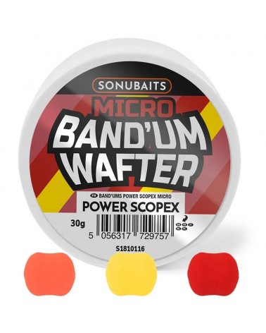 Dumbells Sonubaits Micro Band'Um Wafters Power Scopex 6x4.5mm 30g