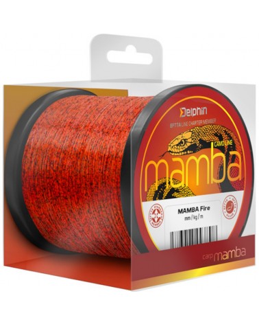 Żyłka Karpiowa Delphin Mamba Carp Fire 600m